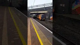 2 depot whistles from the legend driver on West Midlands Railway Class 730 3 car 💯💯💯