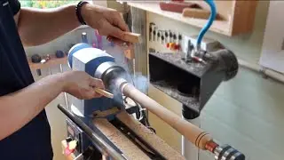 Make a Woodturning Tool Handle / Turning Wood Handles