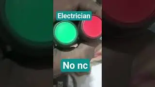 no NC push button #no NC #no NC LNT button 🔘 #Hara Lal button #normally open normally close #sorts
