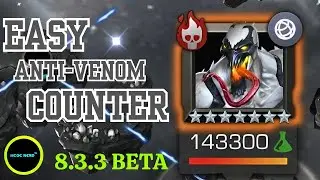 ANTI-VENOM SOLO | 8.3.3 Boss | MCOC Beta Testing |