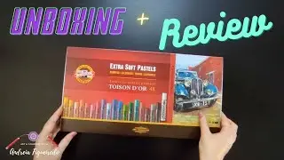 Unboxing + Review Extra Soft Pastels Toison D'Or Koh-I-Noor