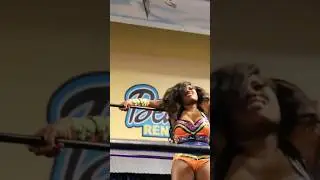 Gin Sevani showing off what she can do in/out of the ring! #womenempowerment