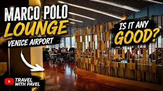 Marco Polo Lounge at Venice Airport Italy