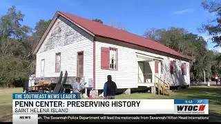 Preservation efforts at the Penn Center on St. Helena Island