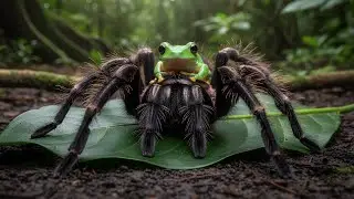 Unbelievable: The Spider That Let a Poisonous Frog Guard Its Eggs | The True Story of Giant & Shield