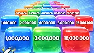 1 MILLION &rarr; 16 MILLION 😱 | Ball Run Merge Game