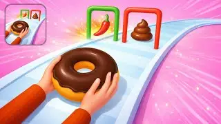 🍩 Bakery Stack Gameplay | Oddly Satisfying Donut Stacking Game 😍 | Relaxing ASMR