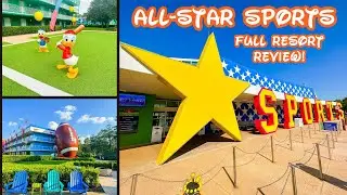 Disney's All Star Sports Full Tour 2023! Room Tour, Hotel Grounds, Pools, Lobby, Gift Shop and MORE!