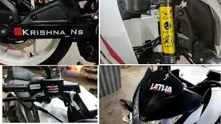 New Pulsar NS200  Bike Stickering 2021 Grapteach Stickering | panruti krishan stickering sanvicky_Ns
