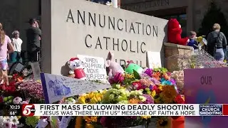 Annunciation Church holds first Mass since deadly shooting