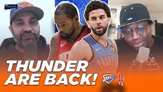 Thunder-Rockets Reaction: Ajay Mitchell changes game, KD STRUGGLES | The Dime With Josh and Kwab