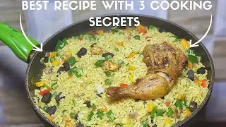 How To Cook The Best Nigerian Fried Rice | With 3 Cooking Secrets