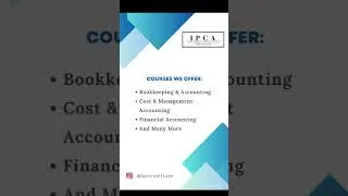 Job Oriented Accounting Course - Enhance Accounting Skills | Accounting Software  #financecourse