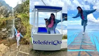 RUTA DE LAS CASCADAS Cruz Loma⛰ en el Telef&eacute;rico Quito🚡Stephanie Francis