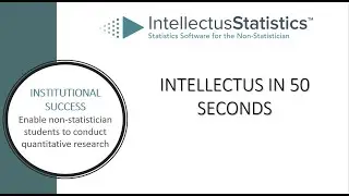 Intellectus Statistics in 50 Seconds