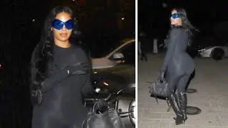 Kanye West Parties With Kim Kardashian Lookalike Chaney Jones Amid Ugly Divorce Drama
