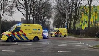 Ongeval op Descart | l spoedretour ambulance 