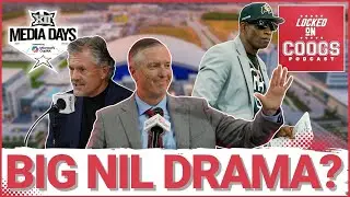 UPROAR: Deion Sanders & NIL HIJACKS Big 12 Media Days | Can TAMPERING Be Stopped Like Fritz Wants?
