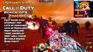 NEW Starways Rise is a very fun and fast paced zombie thrill ride! So good! - Bo3 custom zombies