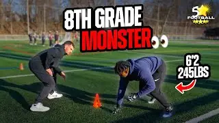 MONSTER 8th Grade D-Lineman💥😵