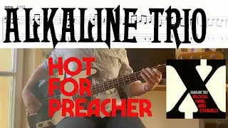 Alkaline Trio - Hot For Preacher (Bass Cover & Tabs)