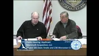 Falmouth Planning Board February 12, 2013