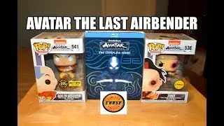 Funko Pop AVATAR THE LAST AIRBENDER AANG AIRSCOOTER & ZUKO CHASE Figures! Hot Topic GLOW Exclusive