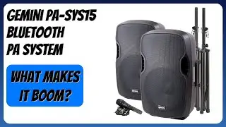 REVIEW (2026): Gemini PA-SYS15 Bluetooth PA System. Features
