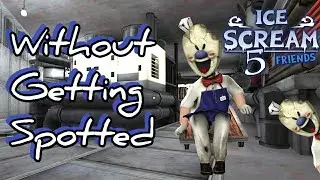 Ice Scream 5 Without Getting Spotted Full Gameplay