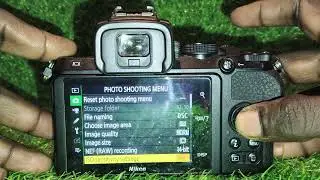 Nikon ke camere ko ISO auto se manual kaise set Kiya jata hai 