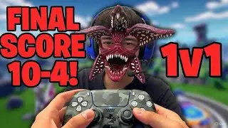 Demogorgon Piece Control 1v1! 10-4 Win (Fortnite Stranger Things)