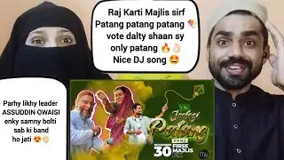 Jeetegi patang | Afroz Ali | @CNUbeats | ASSUDDIN OWAISI | AIMIM song | Pakistani Couple Reaction