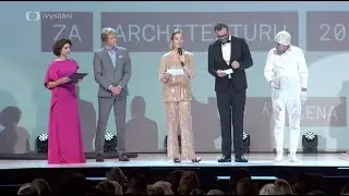 CZECH ARCHITECTURE AWARD 2019 -  Imke Woelk at the award ceremomy