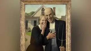 American Gothic Comes to Life | Living Painting Animation