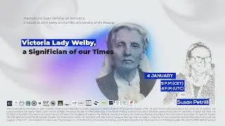 ⚘ Victoria Lady Welby, a Significian of our Times ☀ Susan Petrilli