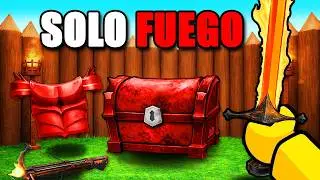 SOBREVIVÍ SOLO con ARMAS de FUEGO en 99 NOCHES de ROBLOX!