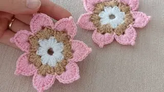 🌻Ayçiçeği motifi yapılışı 🌻Sunflower🌻