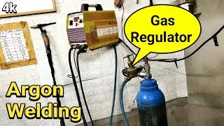 Argon Gas Regulator Fiting | Argon Welding Setup |Tig Welding