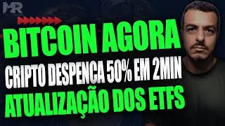 🚨 BITCOIN 39k - CRIPTO DESPENCA 50% EM 2 MIN - GRAYSCALE VENDE 17K BTC HOJE- BITCOIN AGORA