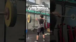 rack focus 60-85% #gym #gymmotivation #gymlife #olympicweightlifting #fitness #fitnessmotivation