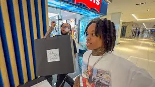 Smoking In The Mall While Buying Designer..