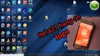itel a21 flash hang on logo done 👍