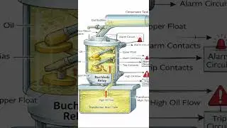 Buchholz relay #transformers #protection #transformerprotection #electrical #electricalgyan #notes