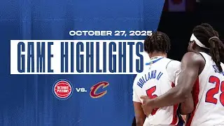 Full Game Highlights l Detroit Pistons vs Cleveland Cavaliers #nba #pistons #detroitpistons