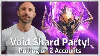 VOID Shard Party! 🥳 Pulling on two Accounts! - RAID Shadow Legends
