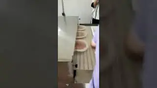 Student lunch box microwave heating tunnel furnace