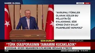 CANLI YAYIN I Cumhurbaşkanı Erdoğan Beştepe'de Konuşuyor! Dikkat Çeken Mesajlar
