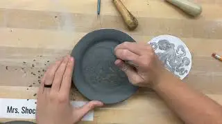 How to Make a Sgraffito Plate | Ceramics Tutorial for Beginners