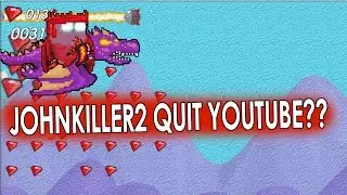 DID JOHNKILLER2 QUIT GROWTOPIA ?!?