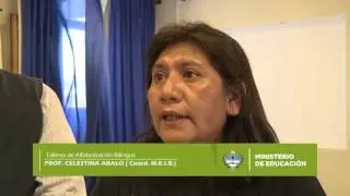 Celestina &Aacute;balos - Presentaci&oacute;n del Programa de Alfabetizaci&oacute;n Biling&uuml;e MEIB Jujuy 10 02 15